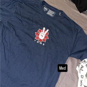 Vans Men's Navy Peace Graphic Tee